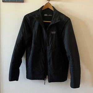 REI Women’s Synthetic Lightweight Black Puffer Jacket